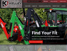 Tablet Screenshot of kelleymanufacturing.com